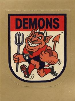 1992 Select AFL Stickers #155 Melbourne Demons Front